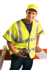 Occunomix Premium Solid Dual Stripe Safety Vest 1/EA
