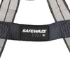 SAFEWAZE PRO+ Slate Full Body Harness: Alu 1D, Alu QC Chest/Legs (M)
