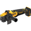 DEWALT 20V MAX* 4-1/2 in. - 5 in. Brushless Cordless Paddle Switch Angle Grinder with FLEXVOLT Advantage (Tool Only)