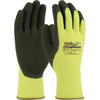 PowerGrab™ KEV Thermo 09-K1350 Heavy Weight Protection From Cold, Size L, Yellow, ANSI A4