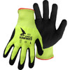 Knife Hawwk™ 1CF7007N  Cut Resistant Gloves, Size XS, Hi-Vis Yellow, ANSI A6
