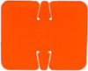 Cone Sign - Orange - Blank, Dual Mount