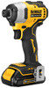 DEWALT 20V MAX* ATOMIC Cordless Brushless 1/4 in Impact Driver Drill Kit (2) Lithium Ion Batteries with Charger