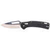 KTO Resurgence Knife, Drop Point Blade, Black Handle
