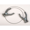Antistatic Wire For Bonding and Grounding, With Dual Hand Clamps, 3 feet  (P/N 8499)