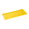 Polyethylene Sump Shelf Tray for 54 Gallon Deep Slimline Safety Cabinet, Yellow - 29057
