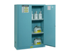 30 Gallon, 1 Shelf, 1 Bi-Fold Self Close Door, Corrosives/Acids Safety Cabinet, ChemCor®, Blue - 8930822