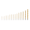 IRWIN 15PC TITANIUM NITRIDE HSS PRO SET