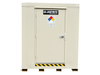 9-Drum, Explosion Relief Panels, 4-Hour Fire-Rated Outdoor Safety Locker - 913091