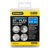 STANLEY HEAVY DUTY NARROW CROWN STAPLES 5/16" - 5,000 PACK