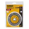 DEWALT 4" x 5/8"-11 HP .020 Carbon Stringer Wire Wheel  (P/N DW4925)