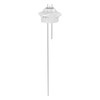120mm Carboy Cap, Open Top with Adapter, Two 1/4" Molded-in Hose Barbs, 37" Tubing - 12889