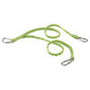 Ergodyne squids Twin Leg Stainless Triple Carabiner-15lbs Lime Standard