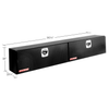 90.25" Super Side - Alum, Textured Matte Black Finish
