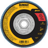 DEWALT 4-1/2-Inch By 5/8-Inch-11 36 Grit Zirconia Angle Grinder Flap Disc
