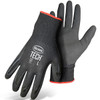 Boss® 1UH7820  SeamlessGlove Coated, Size S, Black