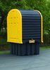 IBC Outdoor Shed With Pallet, Forklift Pockets, Rolltop Doors, EcoPolyBlend™ - 28677