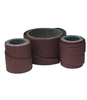 25" Ready-To-Wrap 100 Grit, 3-Wraps in Box