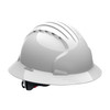 Evolution® Deluxe 6161 280-EV6161  Hard Hats, Size OS, White