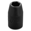 Proto® 1/4" Drive Impact Socket 1/4" - 6 Point 1/ea