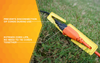Woods CORDSTOR, "S" SHAPED CORD LOCK YELLOW W 12/BX