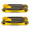 STANLEY 2 PACK FOLDING HEX KEYS REPL. 90-391