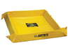 4' x 4' x 4", 40 Gallon Spill Capacity, Maintenance Spill Berm, Yellow - 28406