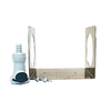Wall Bracket Kit With Prolypropylene Connector to Relocate The HPLC Coalescing/Carbon Filter - 28150