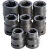 Proto® 1" Drive 8 Piece Impact Socket Set - 6 Point 1/ea