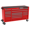 67IN PWR WORKSTATION-GLOSS RED
