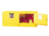 12 Gallon, 2 Doors, Manual Close, Flammable Cabinet, Sure-Grip® EX Piggyback, Yellow - 891300