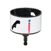 LENOX Hole Saw, Bi-Metal, Speed Slot, Arbored, 3-3/8-Inch