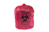 15 Gallon, Biohazard Waste Can Liner Bags, Pack of 100, Red - 05901