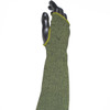 Kut Gard® S13ATAFR/4HA-ES6-T  Cut Resistant Sleeve, Size 18", Green, ANSI A4