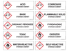 12 Gallon, 1 Shelf, 1 Door, Self-Close, Hazardous Material Cabinet, ChemCor® Compac, Royal Blue - 8612282