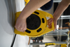 Woods CORDSTOR, 16/3 SJT 25' YLW/BLK REEL W 3/BX