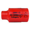 Jameson 1000V Insulated Socket, 1/2" drive x 8mm