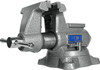 WILTON 865M, Mechanics Pro 6-1/2" Jaw Width, Round Channel Vise with Swivel Base