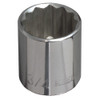 Klein 3/4" Std 12-Point Socket - 3/8" Drive