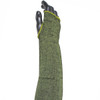 Kut Gard® S10ATAFR/5HA-ES6-T  Cut Resistant Sleeve, Size 22", Green, ANSI A5