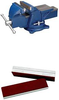 WILTON F-4, Fiber Face Jaw Cap, 4" Jaw Width