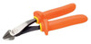 GREENLEE Pliers, Diagonal, 8", Insulated, Molded Handles