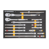 MODSET 90T 1/2 DRIVE TOOL SET, 17PC