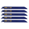 IRWIN RECIP 8" 10TPI 5PK