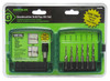 GREENLEE Metric, M3-M10 6-Piece Drill/Tap Set