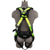 SafeWaze PRO Construction Harness: 1D, QC Chest, TB Legs, Fixed Waist Pad  (S)