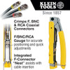 Klein VDV Apprentice Cable Installation Kit with Scout® Pro 3, 6-Piece