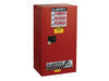 20 Gallon, 2 Shelves, 1 Door, Manual Close, Paint Safety Cabinet, Sure-Grip® EX, Red - 891511