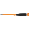 Insulated Precision Screwdriver, 1/16-Inch Slotted, 3-Inch Shank