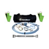 SafeWaze 30' Cable HLL: Cross Arm Straps 